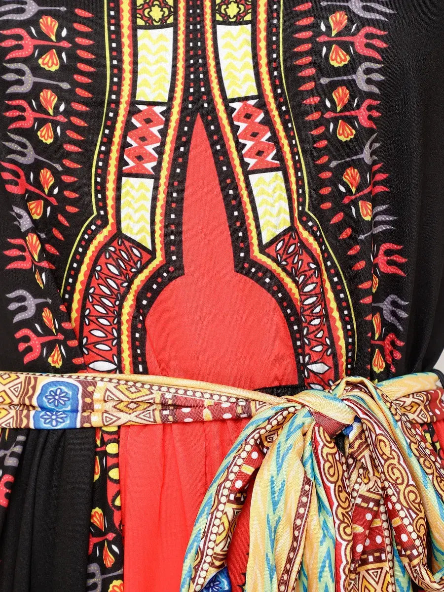 My Abstract Collection Red Jumpsuit Periwinkley Shop