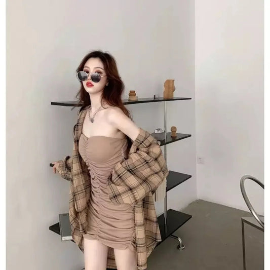 Korean Style Sexy Strappy Dress Periwinkley Shop