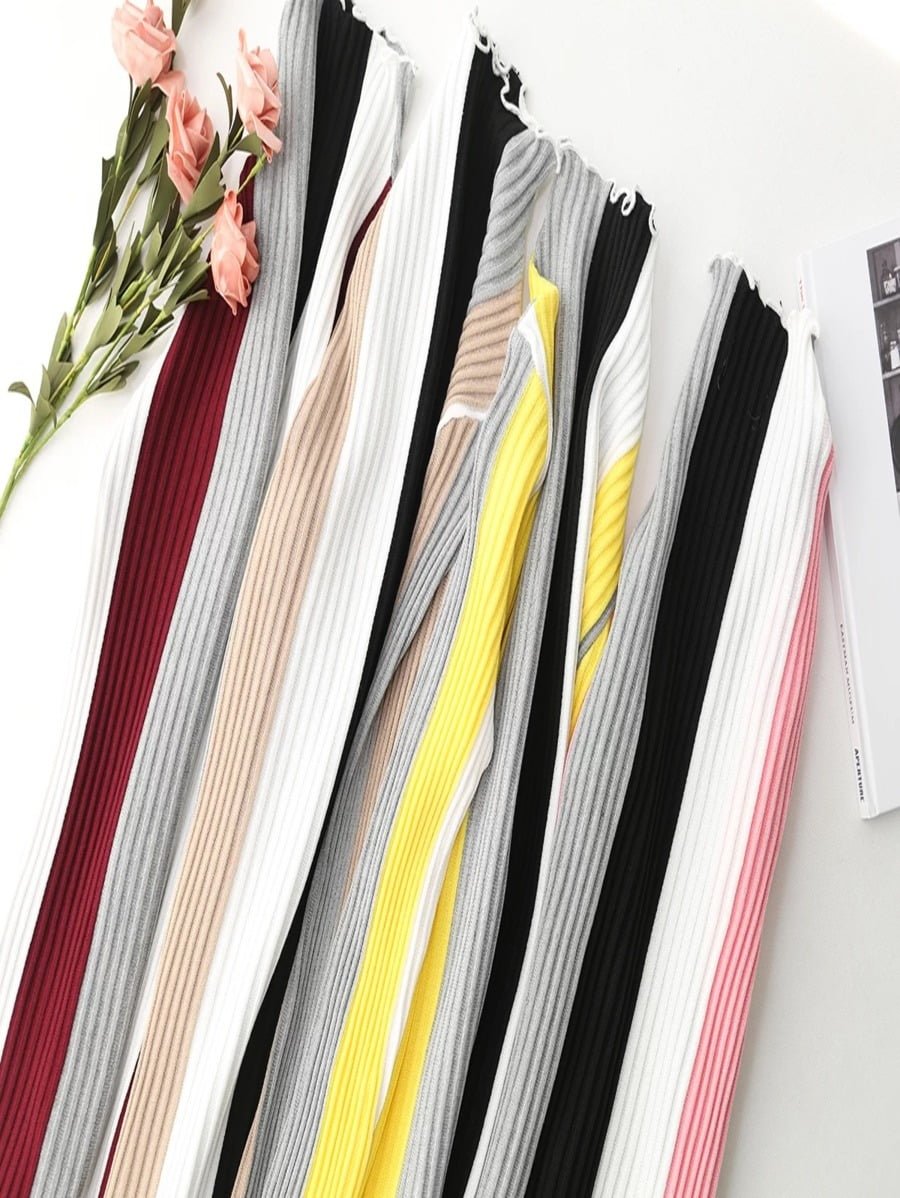 Color stripe sweater pullovers Periwinkley Shop