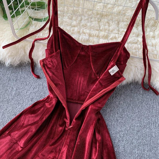 Rich Ruby Maroon Dress -Preorder Periwinkley Shop