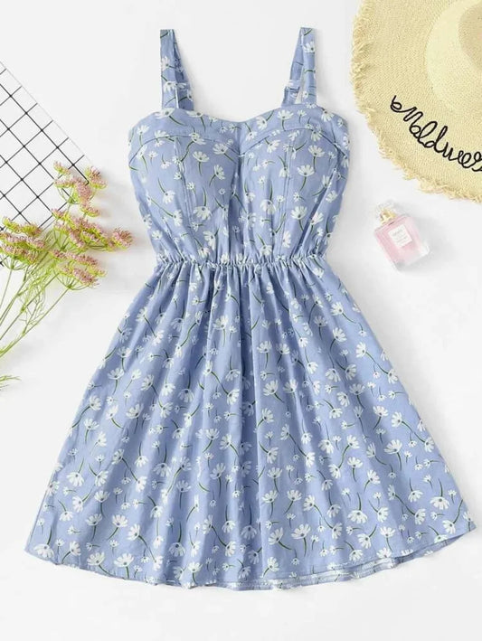 floral print cami dress Periwinkley Shop