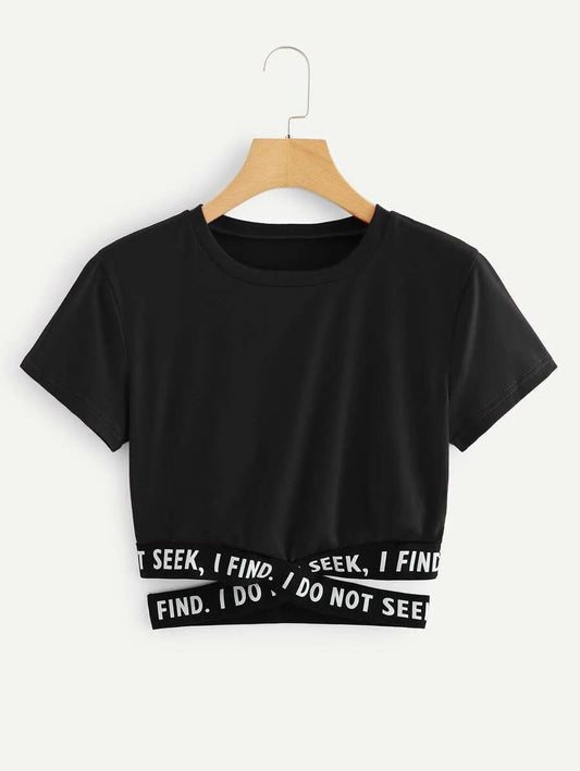 I Do Not Seek Graphic Tee Periwinkley Shop