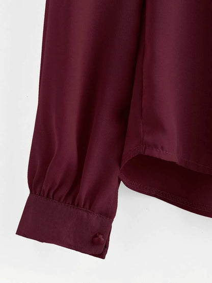 Pearl Beading Pleated Detail Top Periwinkley Shop