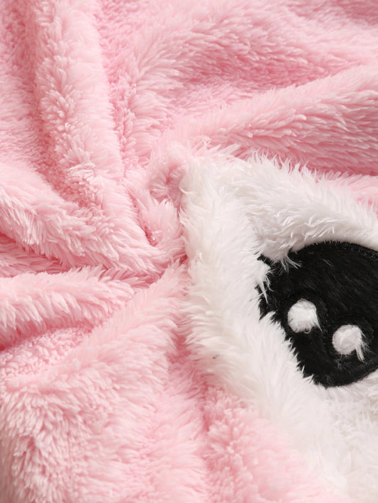 Rabbit Ear Hooded Top And Pants Pajama Set Periwinkley Shop