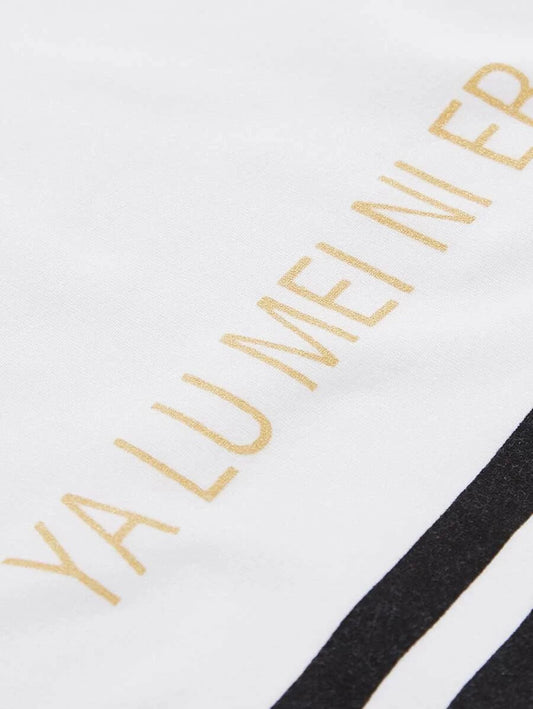 Slit Detail Striped Long Pajama Set Periwinkley Shop