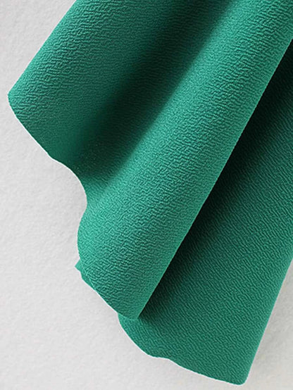 Bell Sleeve Knotted Hem Surplice Blouse Periwinkley Shop