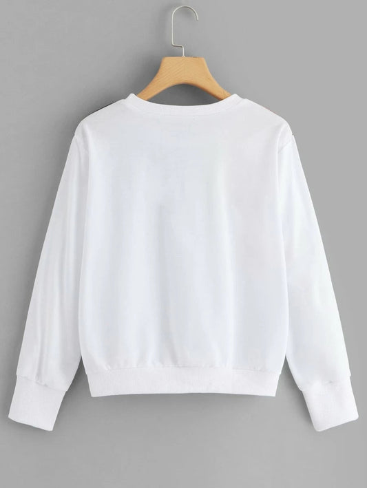 Tie Dye Round Neck Sweatshirt Periwinkley Shop