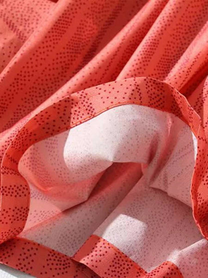 Polka Dot Flounce Sleeve Romper Periwinkley Shop