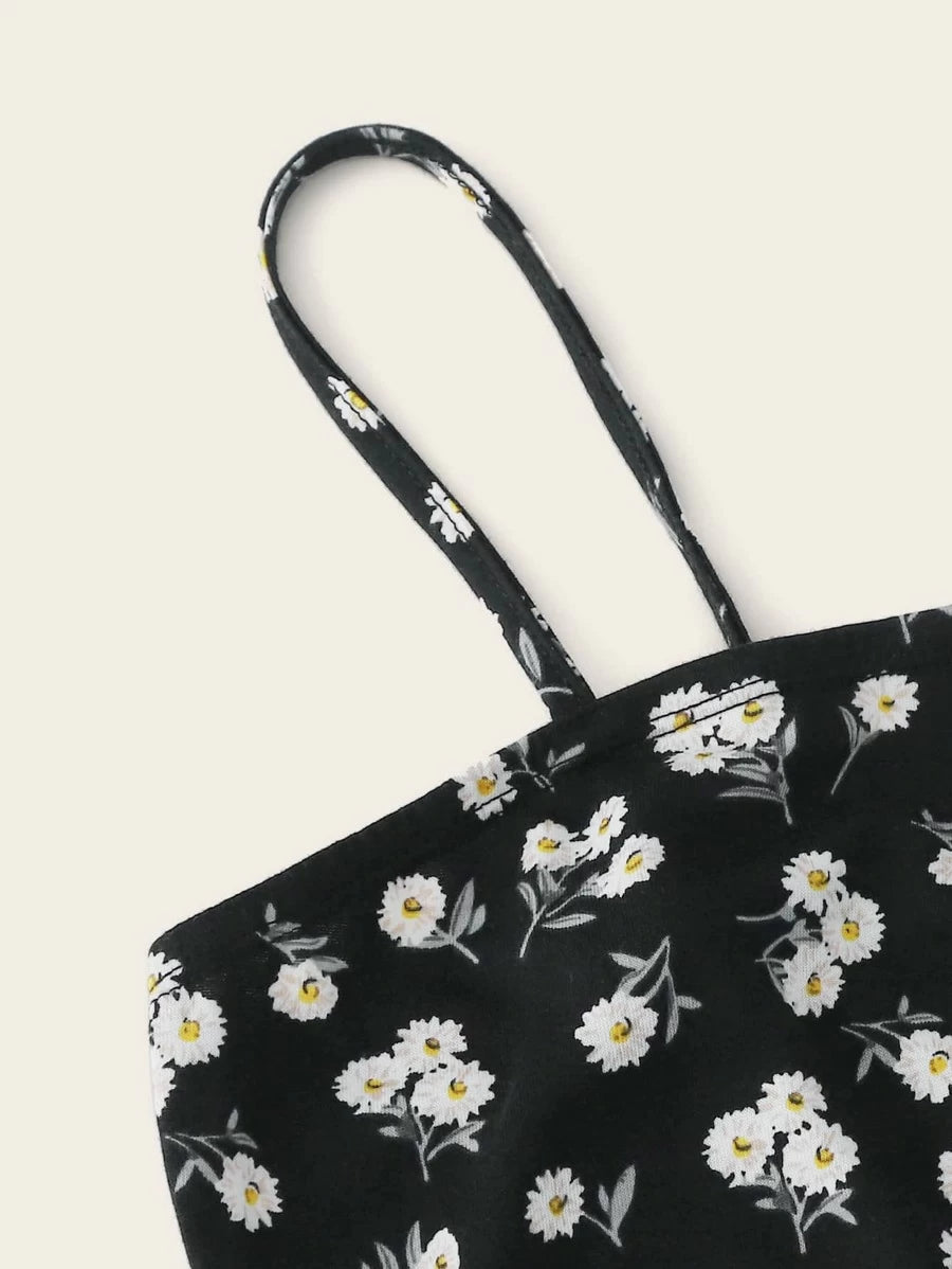 Floral Print Slip Dress Periwinkley Shop