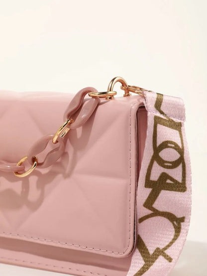 Boss up with pink sling bag Periwinkley Shop