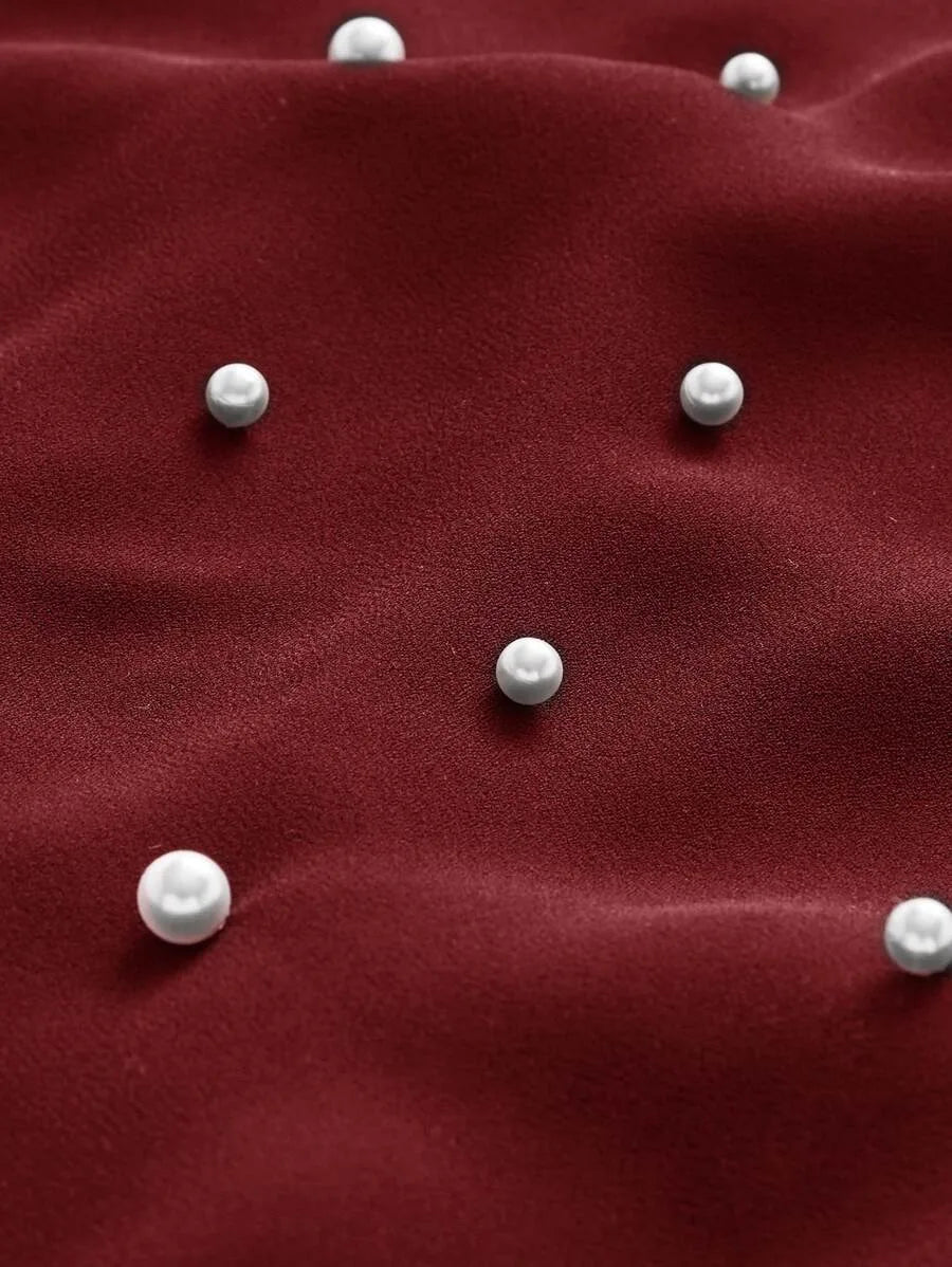 Pearl Embellished Cami Top Periwinkley Shop