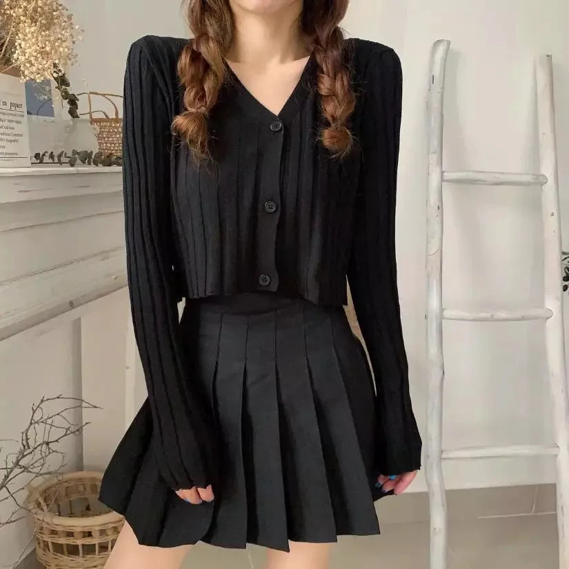 Two Pieces Knitted Clothing Sweaters Periwinkley Shop