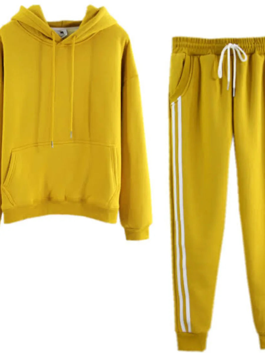 Thick fleece winter Tracksuit Periwinkley Shop