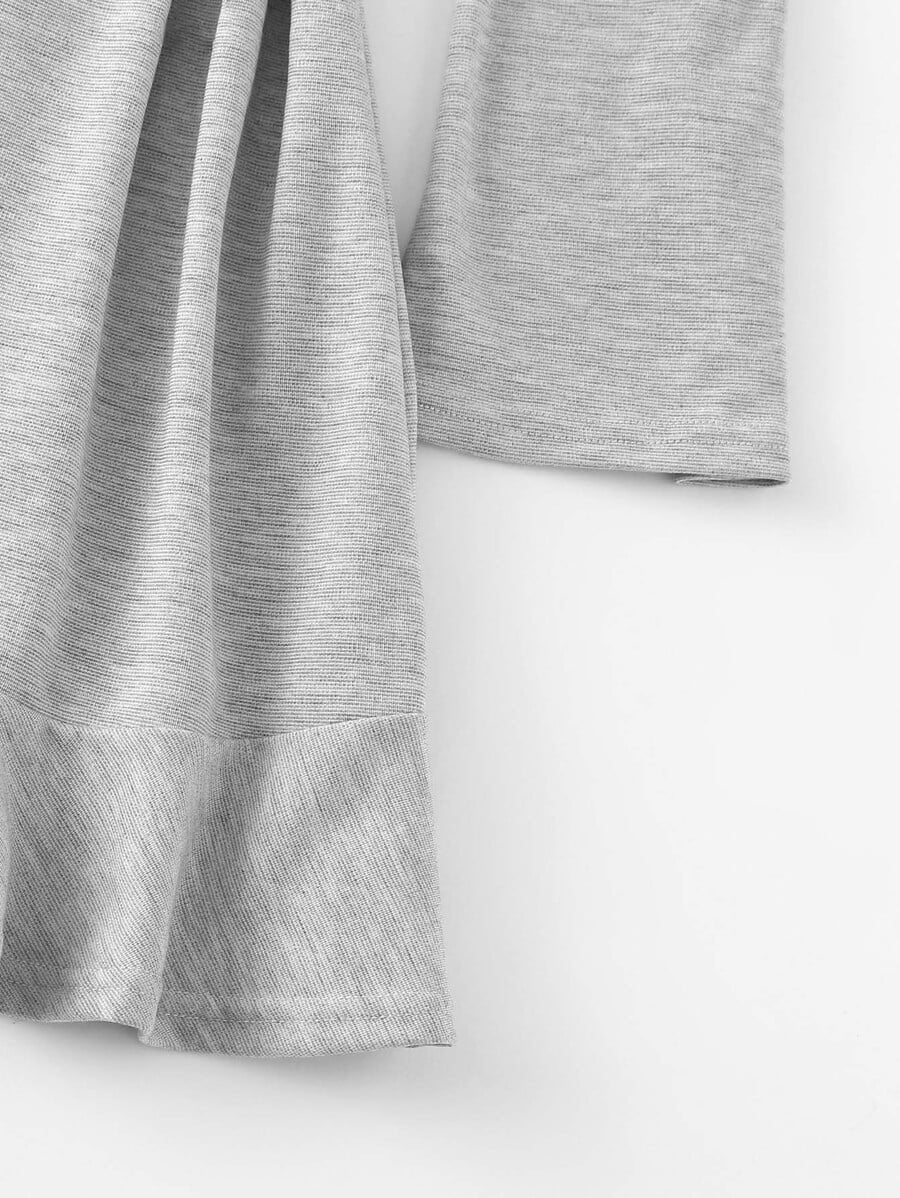 Off Shoulder Self Tie Waist Dress Periwinkley Shop