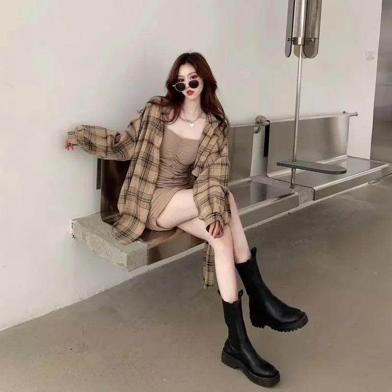 Korean Style Sexy Strappy Dress Periwinkley Shop