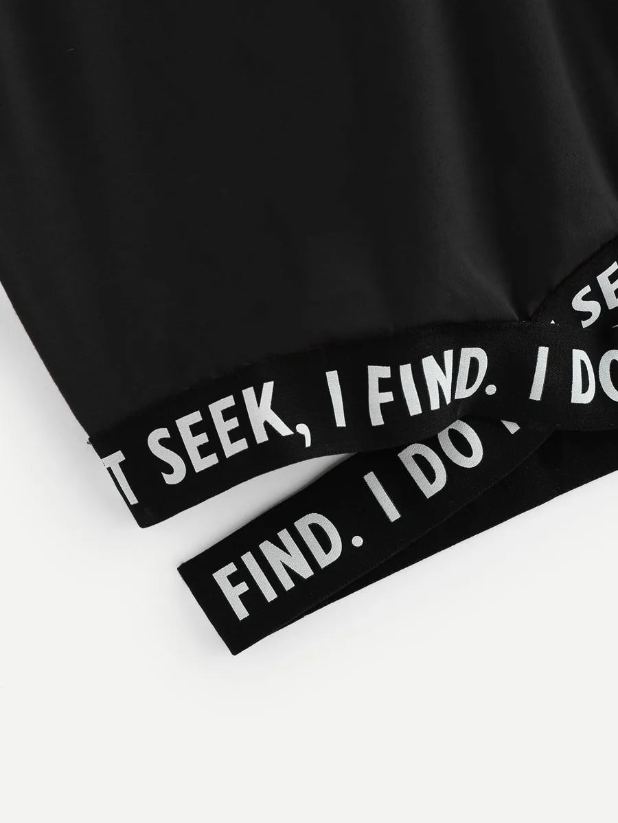 I Do Not Seek Graphic Tee Periwinkley Shop