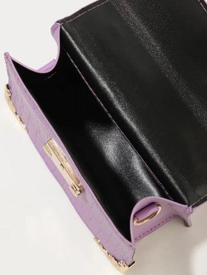 Carry Yourself With Care Purple Sling Bag Periwinkley Shop