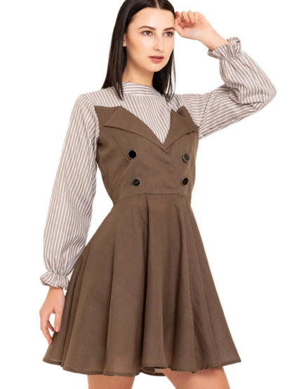 Attached Blazer Dress! Periwinkley Shop