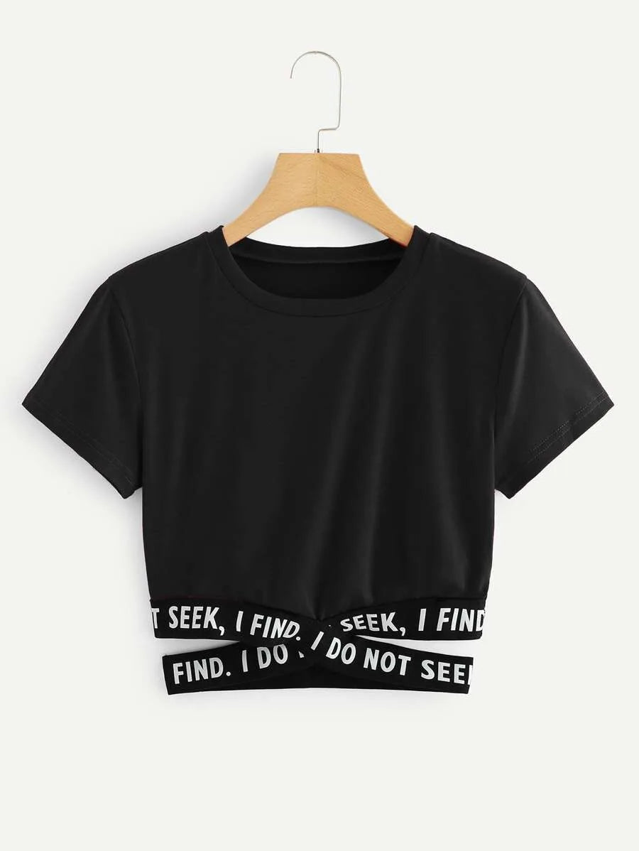 I Do Not Seek Graphic Tee Periwinkley Shop