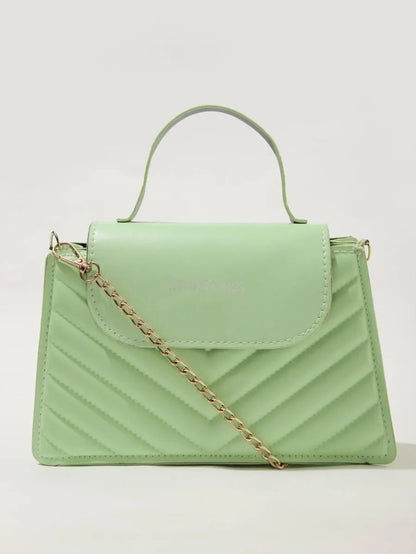 Always On Time Green Sling Bag Periwinkley Shop