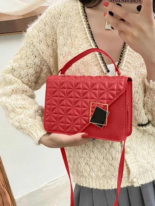 Flipping It Around Red Sling Bag Periwinkley Shop