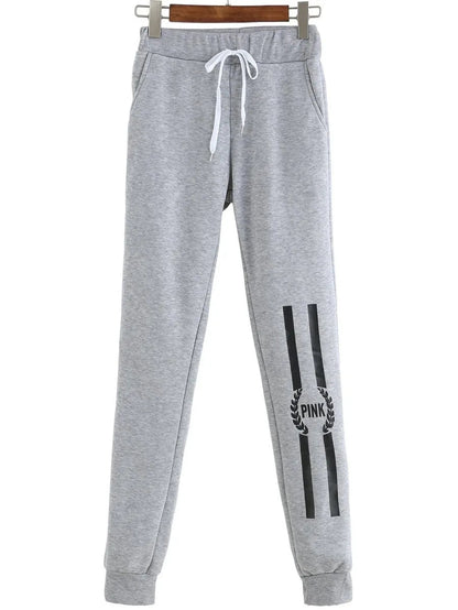 Letters Print Raglan Sleeve Top With Pants Periwinkley Shop