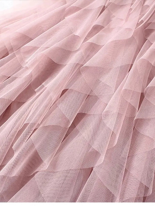 Tulle Skirt Women Long Maxi Skirt Periwinkley Shop