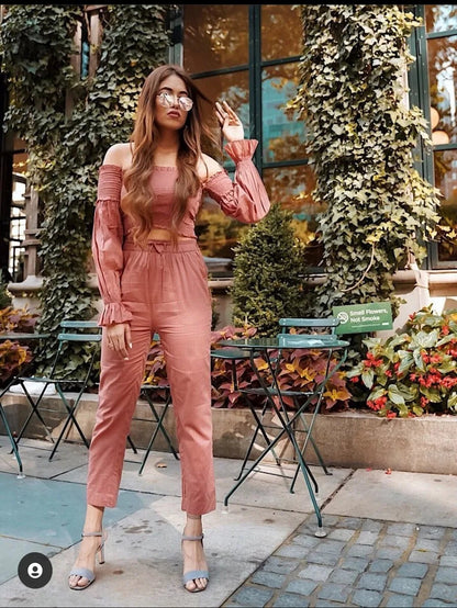 Smocked Top + Trouser Set! Periwinkley Shop