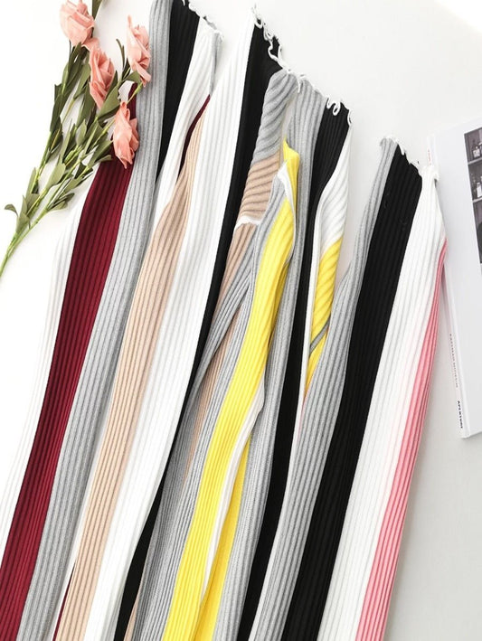 Color stripe sweater pullovers Periwinkley Shop