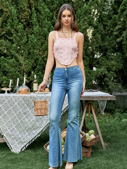 Boning Cami top Periwinkley Shop