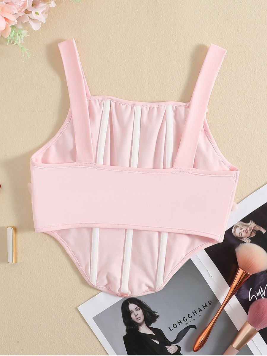 Boning Cami top Periwinkley Shop