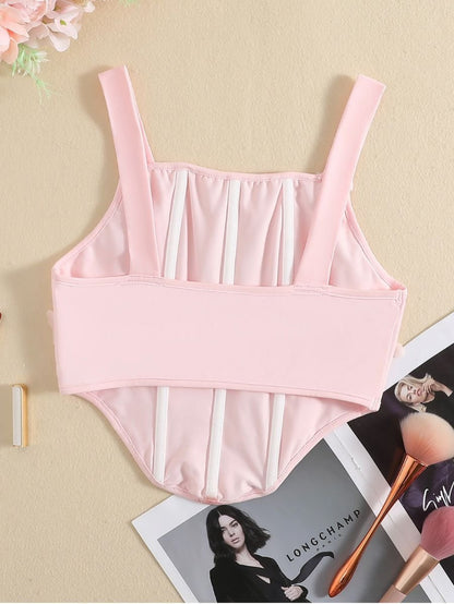 Boning Cami top Periwinkley Shop