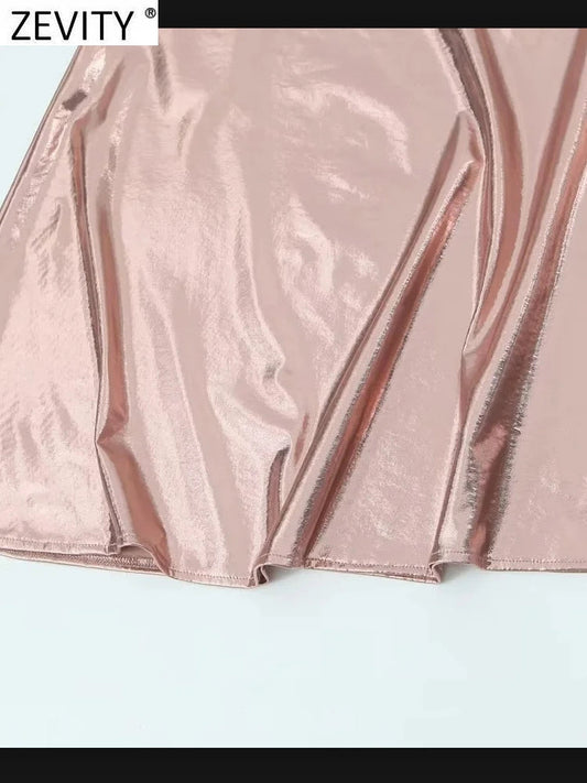 Urfi Summer Metal Party Wear Dress Periwinkley Shop