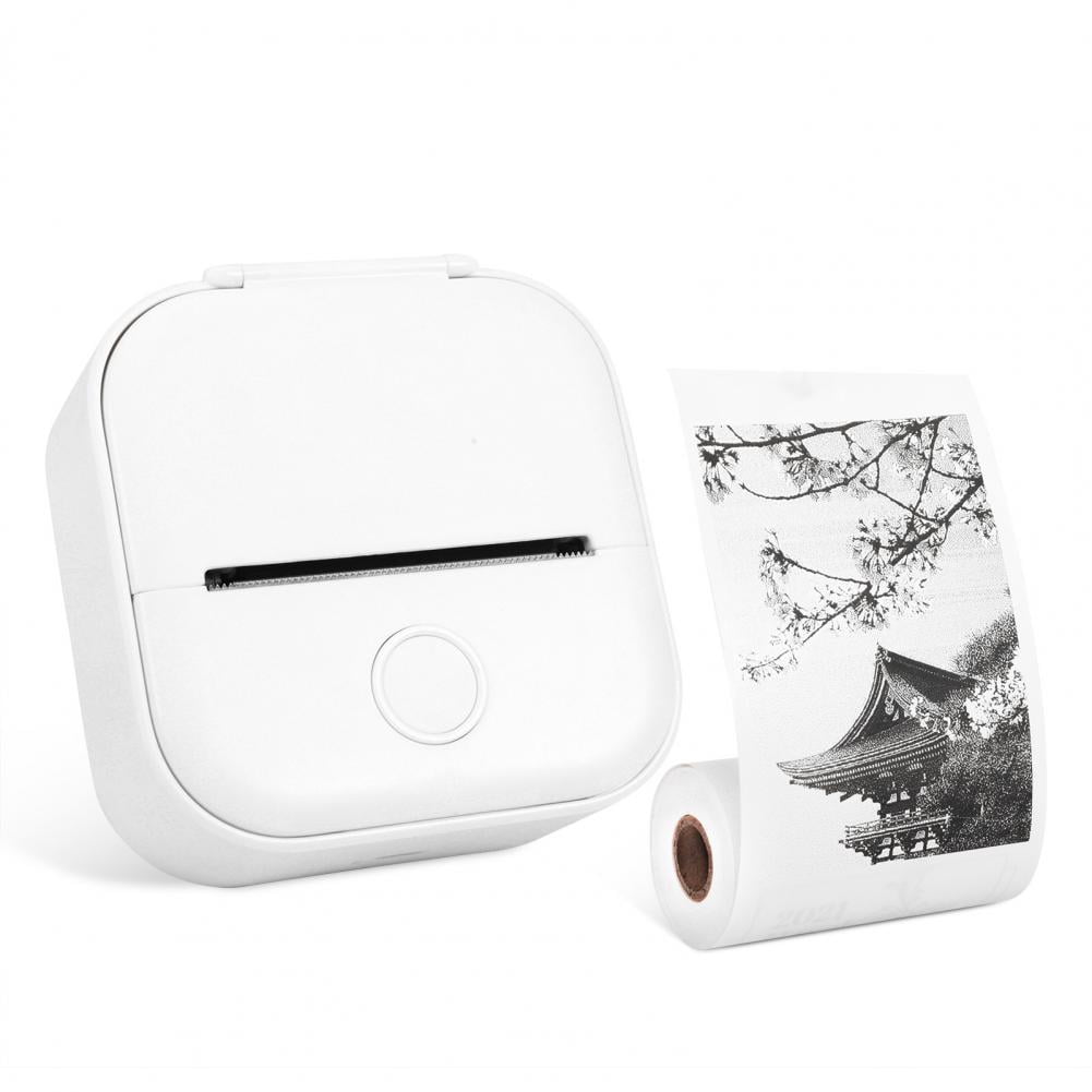 T02 Mini Pocket Printer Fast Portable Wireless Thermal Photo Printer Periwinkley Shop