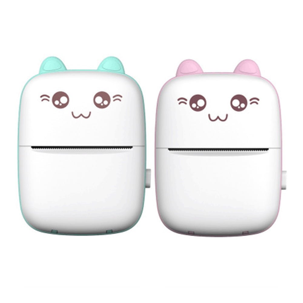 Portable Thermal Printer Mini Cat Print Paper Photo Pocket Thermal Printer Periwinkley Shop