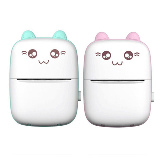 Portable Thermal Printer Mini Cat Print Paper Photo Pocket Thermal Printer Periwinkley Shop