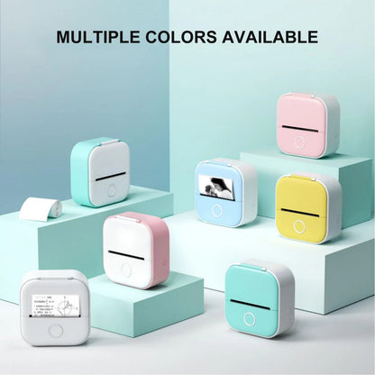T02 Mini Pocket Printer Fast Portable Wireless Thermal Photo Printer Periwinkley Shop