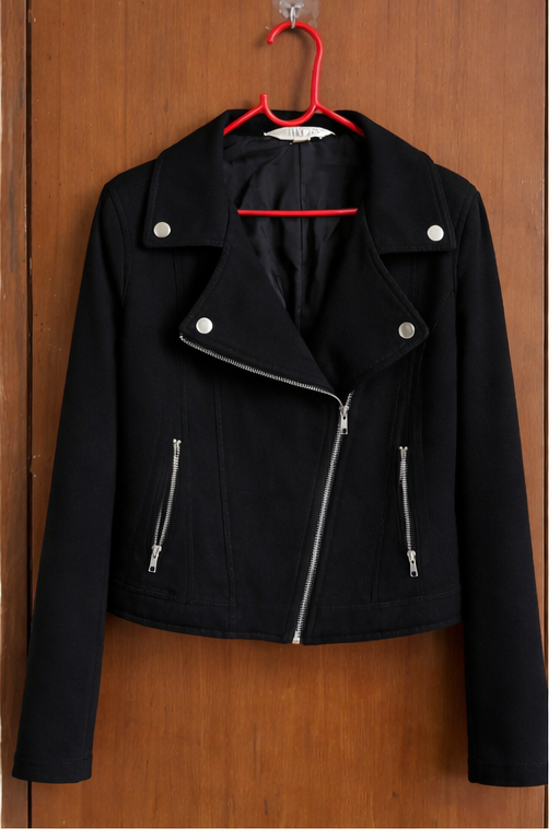 Black Suede Biker jacket