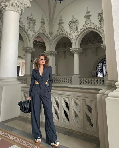 Suhana Khan Hot Casual Set- Black Periwinkley Shop