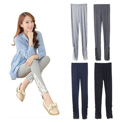 Bottom print Embroidered Pant