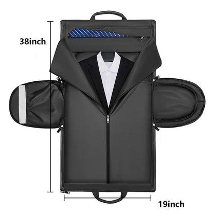 minimalist duffel bag double handle - black
