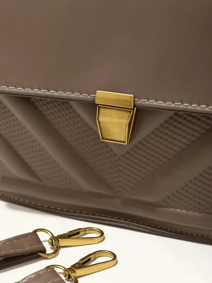 Cozy Fluff Khaki  Sling Bag Periwinkley Shop