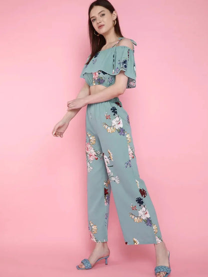 I'm Party Ready Green Two Piece Set Periwinkley Shop