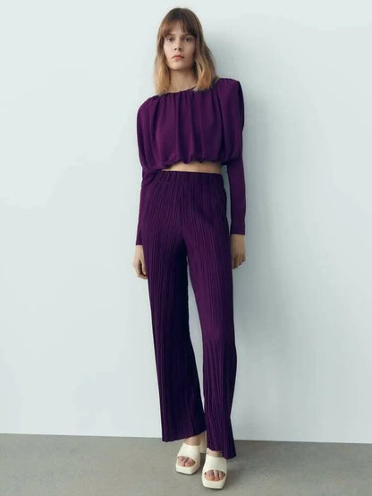 Zara Purple co ord set Periwinkley Shop