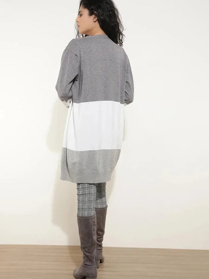 Open Endings Grey Cardigan Periwinkley Shop