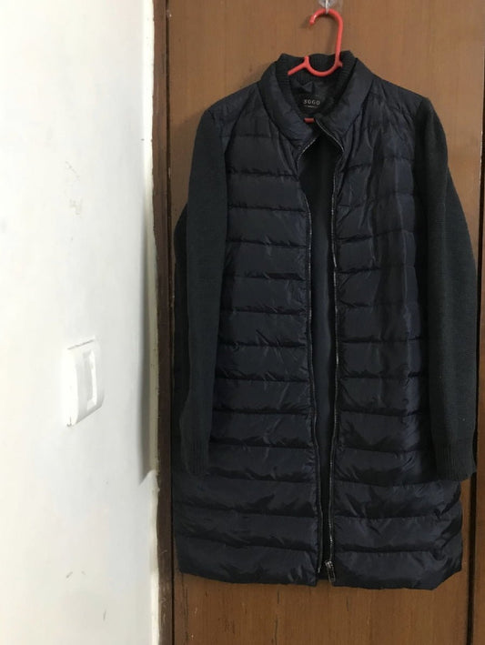 Black Puffer long jacket Periwinkley Shop