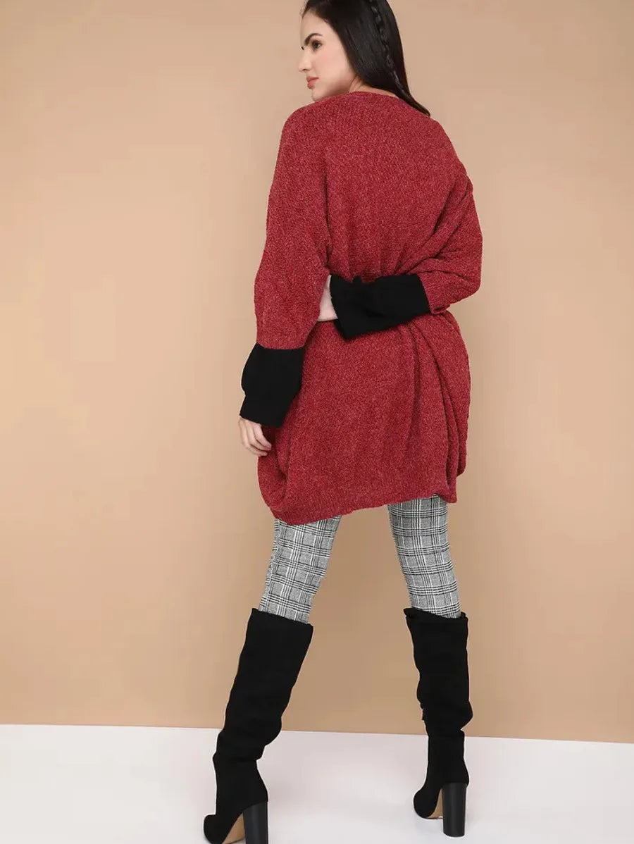 Water Flow Claret Red Shrug Periwinkley Shop