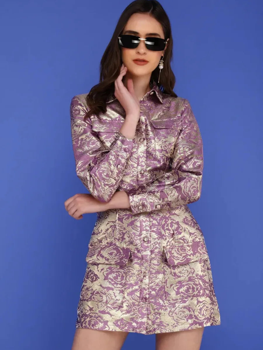 I'm Shining Apricot Dress Periwinkley Shop