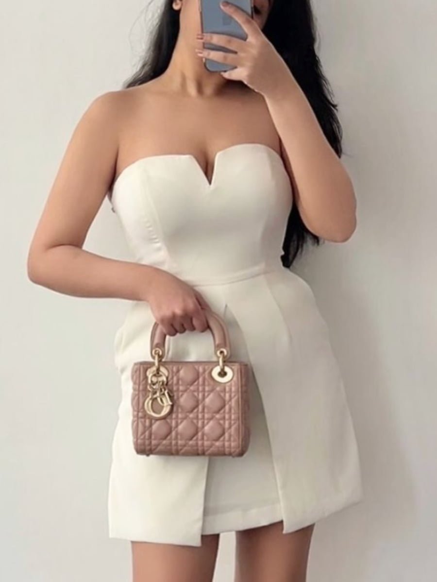 White Party Bodycon Dress Periwinkley Shop