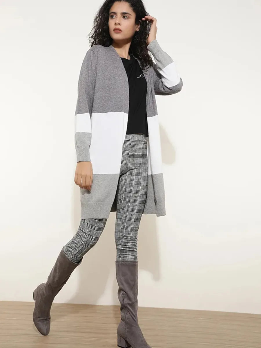 Open Endings Grey Cardigan Periwinkley Shop